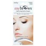 Godefroy Флеш-тату Брови низкая арка Long Lasting Eyebrow Transfers, 12 пар medium brown - изображение