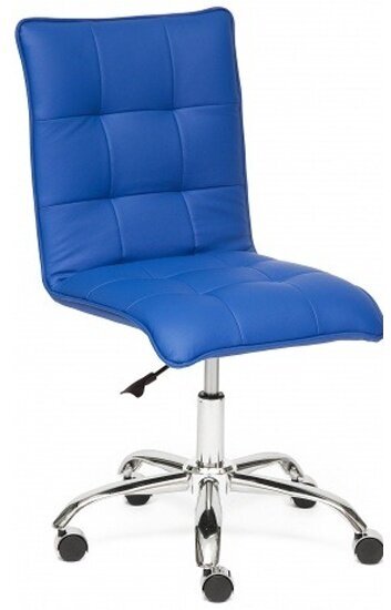 Кресло офисное Tetchair ZERO кож/зам, синий, 36-39