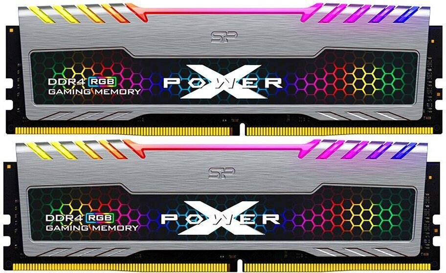 Память DDR4 2x8Gb 3600MHz Silicon Power SP016GXLZU360BDB RTL PC4-28800 CL18 DIMM 260-pin 1.35В kit single rank