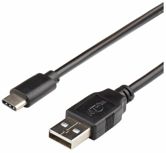 Кабель Defender Кабель USB2.0 A-Type-C Atcom AT2773 AT2773 (0.8м) черный (oem)