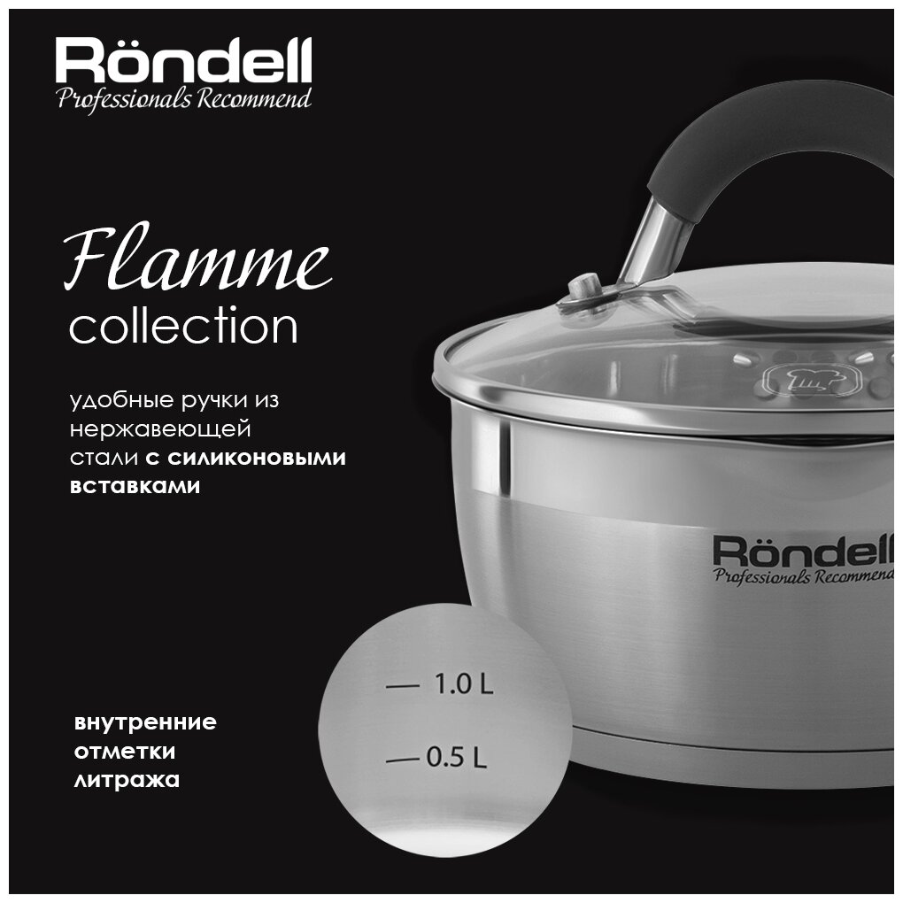 Кастрюля Rondell RDS-024 Flamme