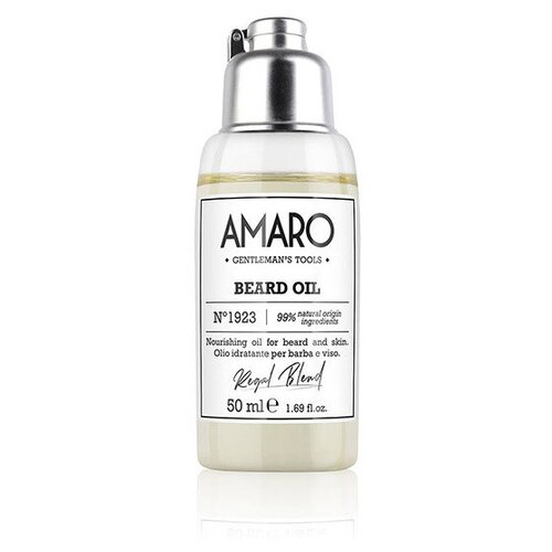 AMARO Масло питательное для бороды Beard Oil, 55 г, 50 мл