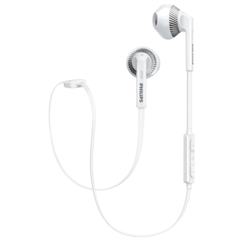 Стереогарнитура Bluetooth Philips SHB5250WT white