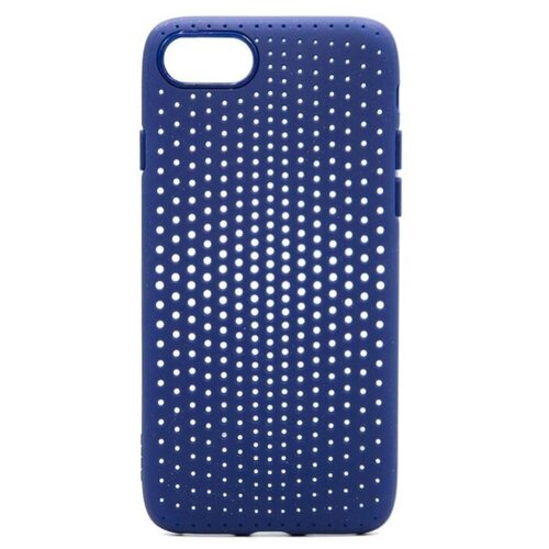 фото Чехол накладка tpu rock dot series для apple iphone 7/8/se 2020, синий