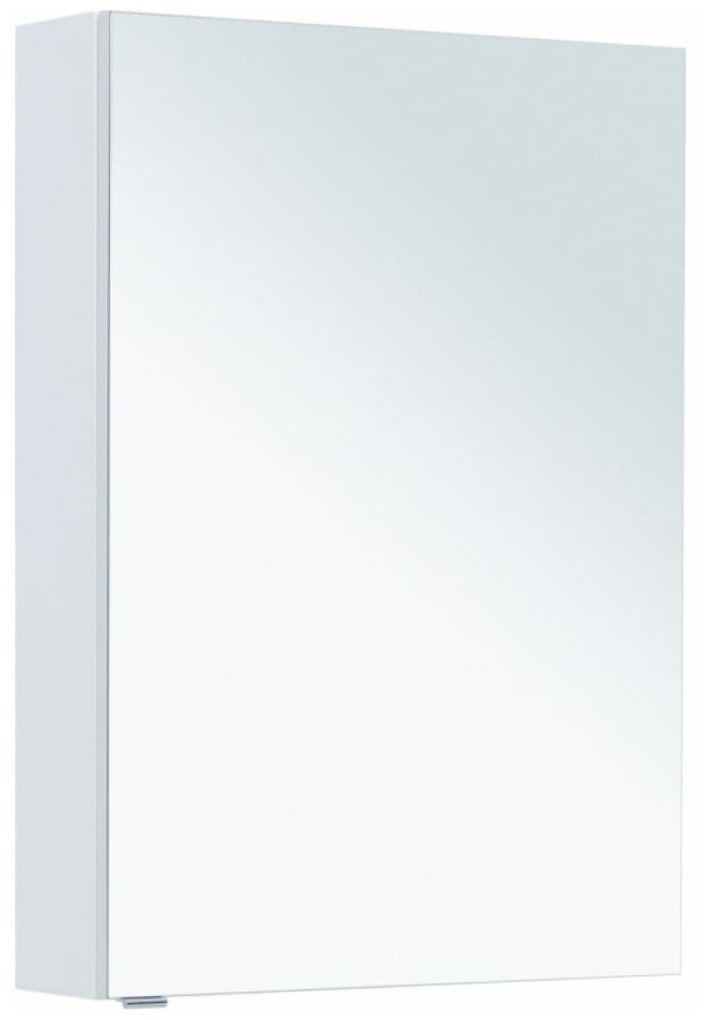 Зеркальный шкаф Aquanet Алвита New 60 Белый матовый - фотография № 1