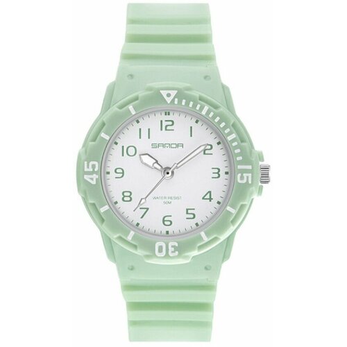 фото Наручные часы sanda часы наручные sanda, зеленый