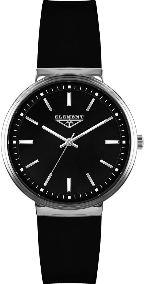 Наручные часы 33 element 331809, серебряный, черный