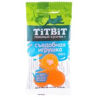 Титбит Съедобная игрушка косточка с индейкой Mini 20г