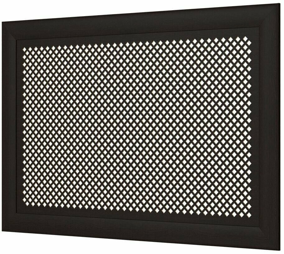 фото Экран декоративный для радиаторов и батарей: 600х900 мм, венге, дедало, серия Модерн с рамкой