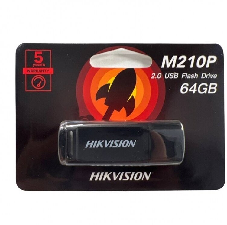 Флеш Диск Hikvision USB 2.0 64GB Flash USB Drive HS-USB-M210P/64G