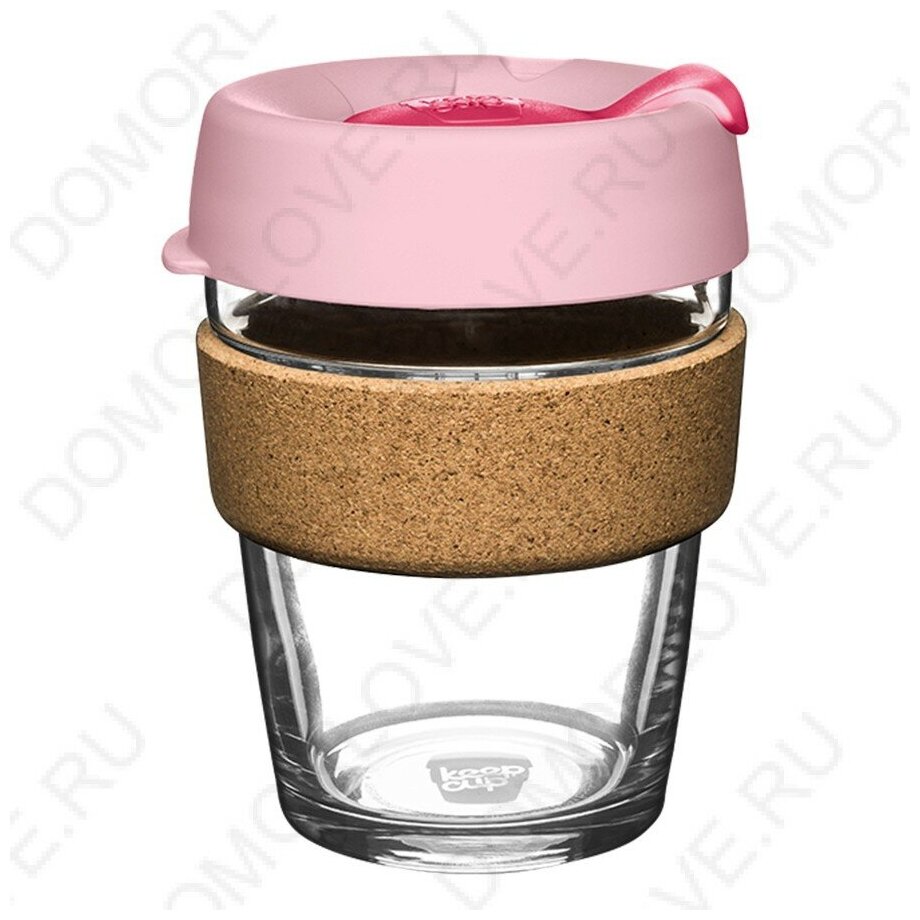 Кружка keepcup brew cork m 340 мл rosea