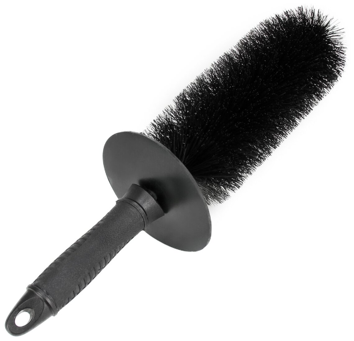 Щетка Shine Systems Wheel Brush для мойки колес с черным нейлоновым ворсом