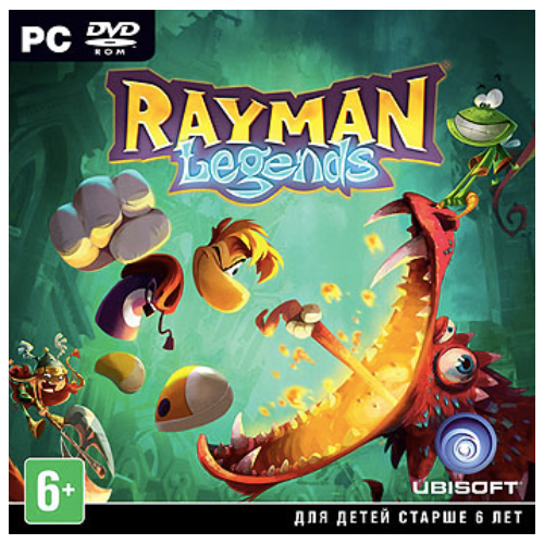 Игра для компьютера: Rayman Legends + Origins (2 Jewel диска)