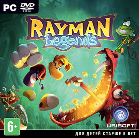 Игра для компьютера: Rayman Legends + Origins (2 Jewel диска)