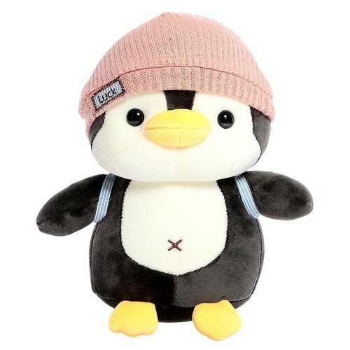 мягкая игрушка пингвин в шапке с шарфом Мягкая игрушка «Пингвин», в шапке, микс
