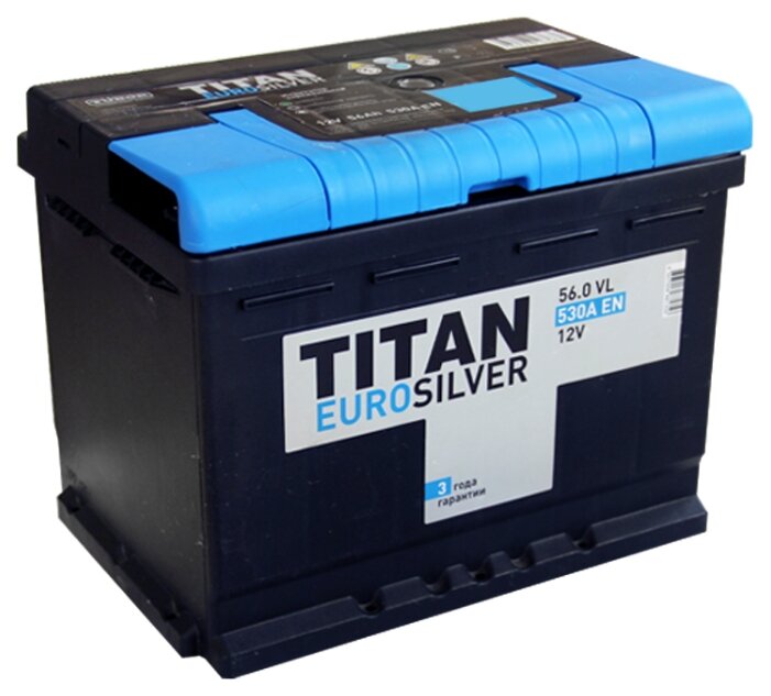 Аккумулятор TITAN EUROSILVER 6CT-56.0 VL