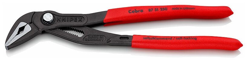 KNIPEX Высокотехнологичные сантехнические клещи 250 мм Cobra ES KNIPEX, KN-8751250SB