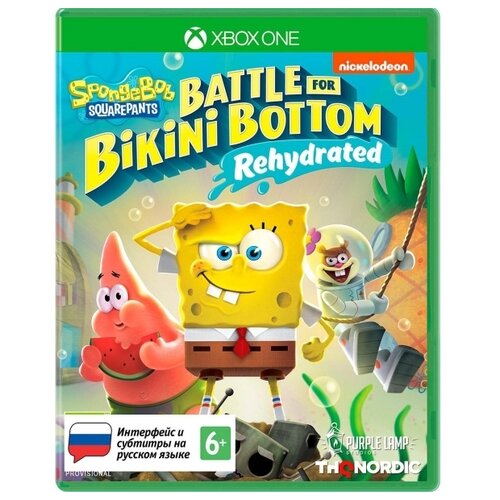 Игра SpongeBob SquarePants: Battle for Bikini Bottom - Rehydrated для Xbox One игра spongebob squarepants battle for bikini bottom rehydrated стандартное издание для ps4 sony