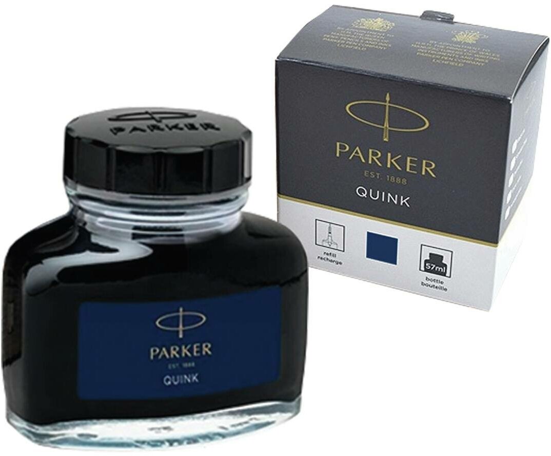 Чернила Parker Bottle Quink, 57 мл, синие (1950376)