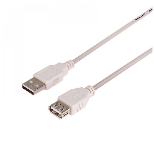 Кабель Rexant USB A - USB A 3 метра (18-1116) кабель rexant usb a usb a 3 метра 18 1116 399725