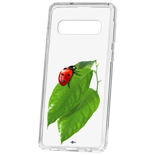 фото Чехол на samsung galaxy s10 kruche print ladybug