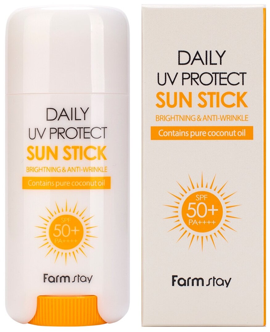 Farmstay стик Daily UV Protect SPF 50+/PA+++, 16 мл