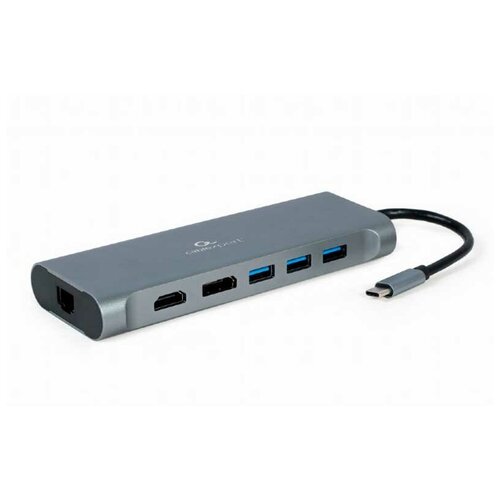 Хаб USB Cablexpert USB-C - USB 30HDMIDisplayPortVGAPD A-CM-COMBO8-01 673400₽