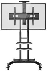 Подставка для телевизора ONKRON TS1881, 50-86", напольный, мобильный, черный