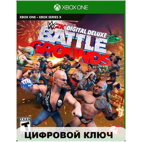 ps5 игра 2k 2k wwe 2k22 Игра WWE 2K Battlegrounds Digital Deluxe