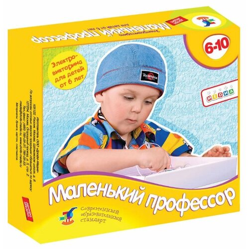 Настольная игра Дрофа-Медиа Электровикторина. Маленький профессор