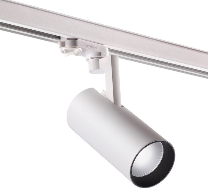 Трековый светильник Novotech Helix 358257, LED, 30Вт, кол-во ламп:1шт, Белый