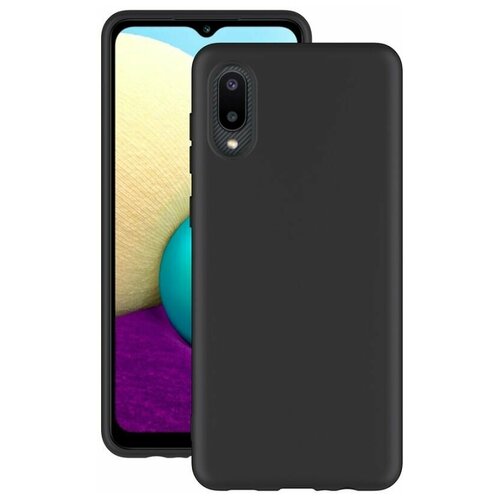 Клип-кейс Deppa Gel Color для Samsung Galaxy A02 Black