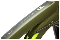 Горный (MTB) велосипед KONA Process 153 AL/DL 27.5 (2018) matt olive w/charcoal/yellow decals M (168