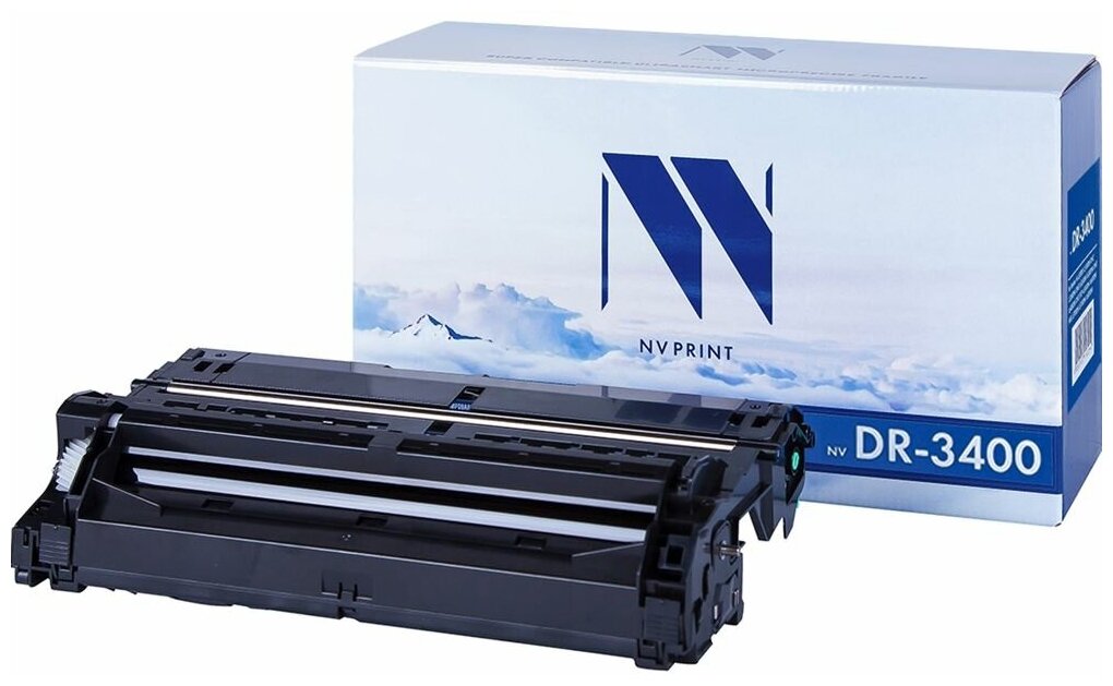 Фотобарабан NV Print NV-DR-3400, 30000 стр, черный