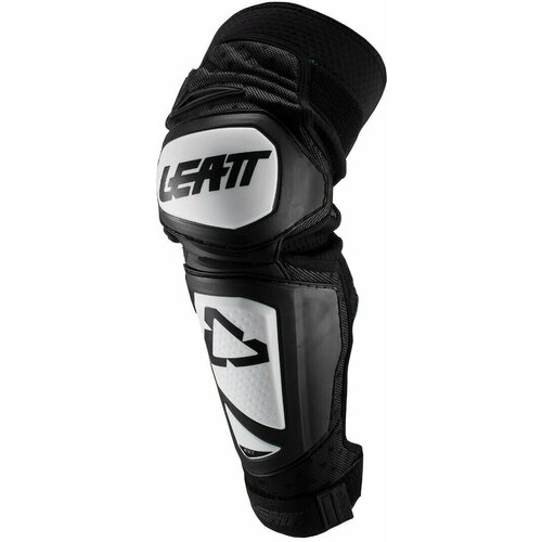 Наколенники для мотоцикла эндуро/мотокросс Leatt Knee & Shin Guard EXT (White/Black, S/M, 2022 (5019210090))