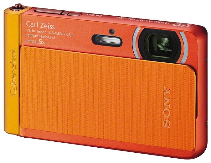 Фотоаппарат Sony Cyber-shot DSC-TX30, оранжевый