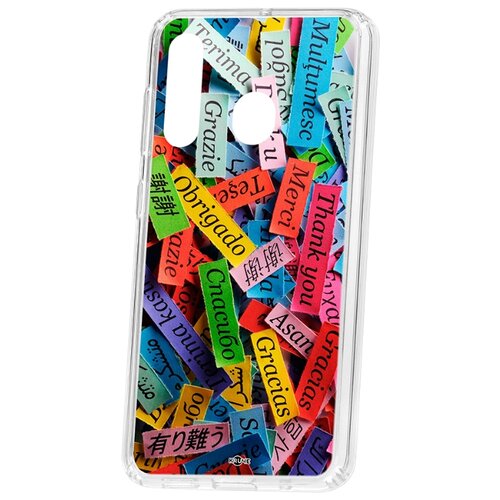 фото Чехол на samsung galaxy a60 2019 kruche print thank you