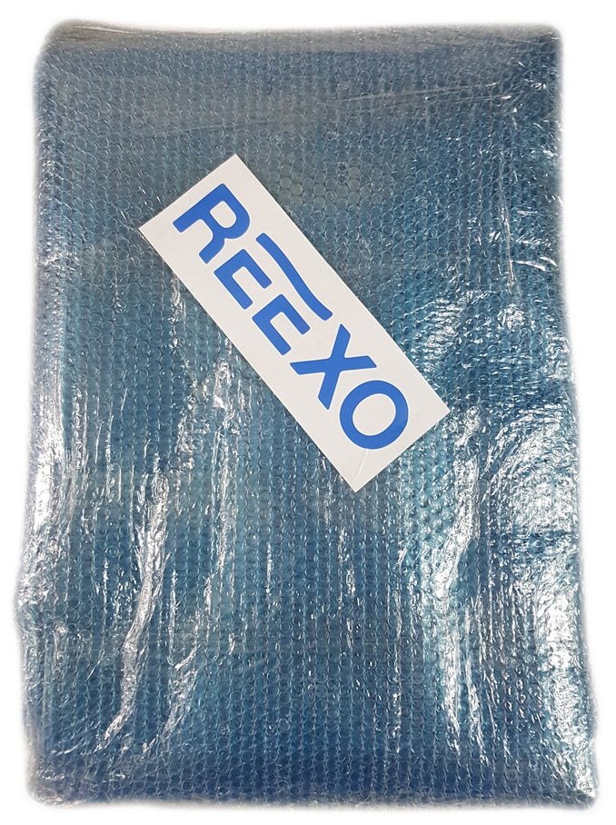 Пузырьковое покрывало Reexo Blue Cut, синее, 400 мкр, для бассейна размера 3,6*6 м, цена - за 1 шт