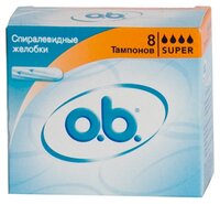 O.b. тампоны Super 16 шт.