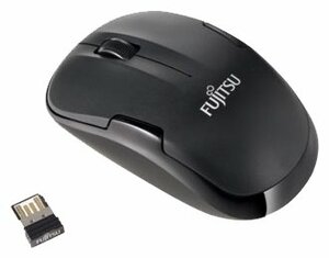 Беспроводная мышь Fujitsu-Siemens Wireless Mouse WI200 Black USB