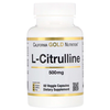Аминокислота California Gold Nutrition L-Citrulline 500 mg (60 капсул) - изображение