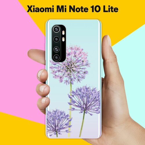Силиконовый чехол на Xiaomi Mi Note 10 Lite Цветы 40 / для Сяоми Ми Ноут 10 Лайт силиконовый чехол на xiaomi mi note 10 lite авокадо для сяоми ми ноут 10 лайт