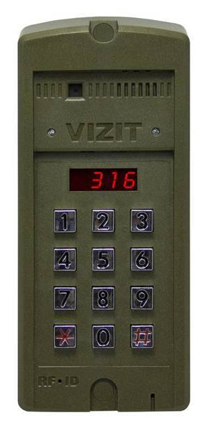 БВД-316F блок вызова домофона Vizit