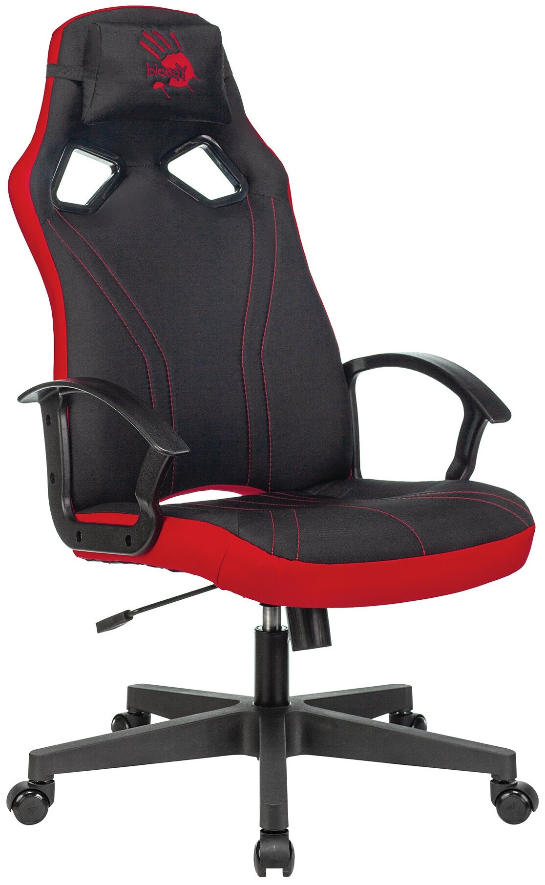 Кресло игровое A4Tech Bloody GC-150 черный с подголов. крестовина пластик