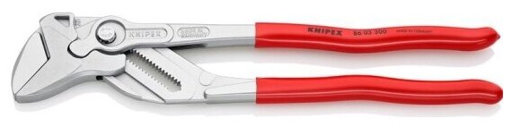 Клещи переставные-гаечный ключ Knipex 8603300, 300мм, хромированные