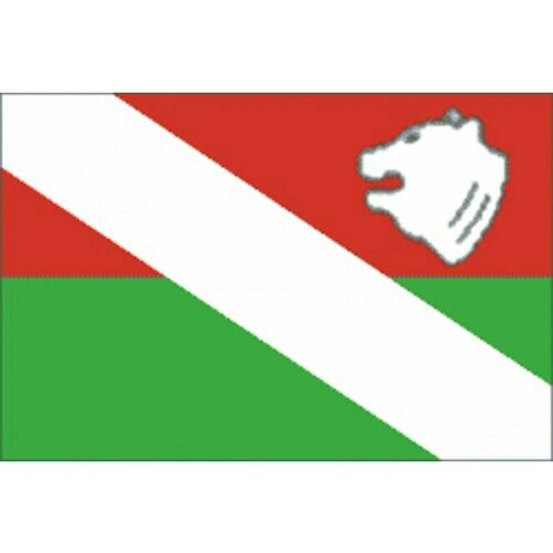 Флаг Ильинского района (Пермский край). Размер 135x90 см.