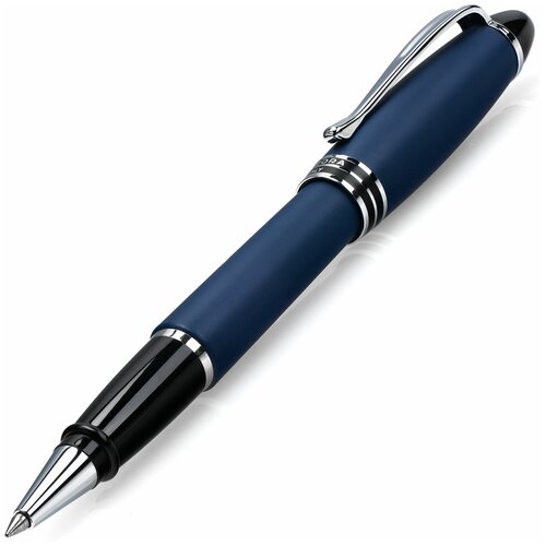 Ручка-роллер AURORA Ipsilon Royal Blue Matt Velvet Chrome Plated Trim (AU B70-B)