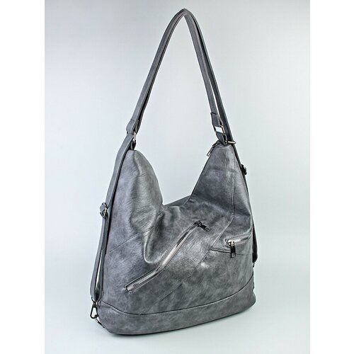 фото Сумка adafman, экокожа, серый