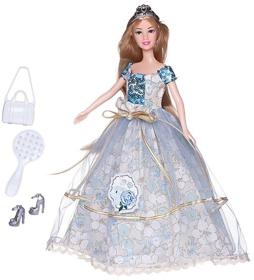 Кукла Junfa Кукла-модель Бал принцессы с аксессуарами, 30 см (PT-01608)
