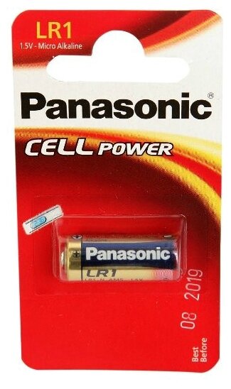 Батарейка Panasonic Cell Power LR1